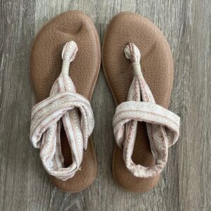 Sanuk Women’s Yoga Sling 2 Sandals in Brown Tan - Size: 8